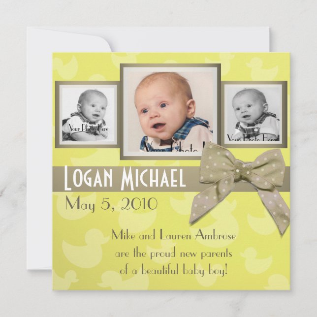 Anuncio Pato Pato Qué Cute (Anverso)