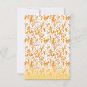 Anuncio Patrón textil con un vibrante naranja y gol
