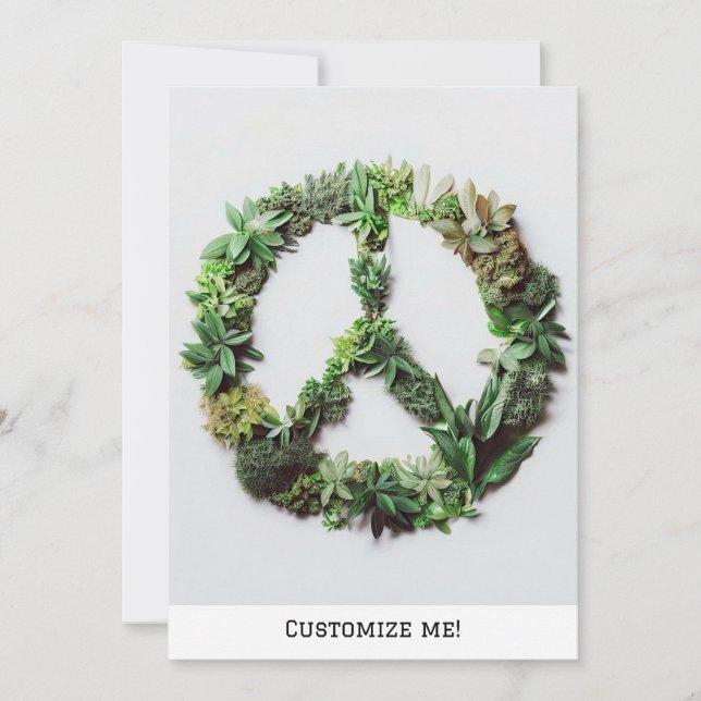 Anuncio Paz Verde (Anverso)