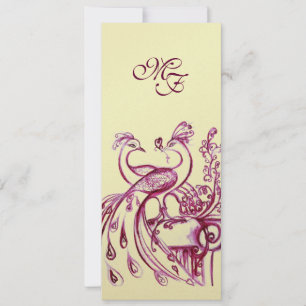 Anuncio PEACOCKS EN Oro rosado MONOGRAMA AMOR