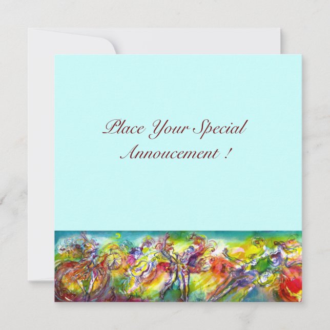 Anuncio Pelota de mascaradas, danza y música de la carnava (Anverso)