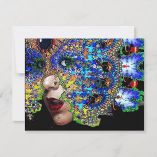 Anuncio Pelota de Mascaradas EPHEMERAL Mardi Gras, Máscara