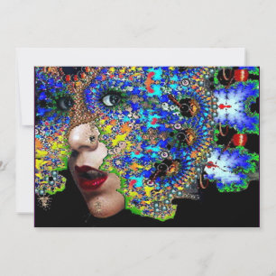 Anuncio Pelota de Mascaradas EPHEMERAL Mardi Gras, Máscara