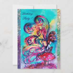 Anuncio PEQUEÑO ELF DE MUSHROOMS ,brillo azul rosado