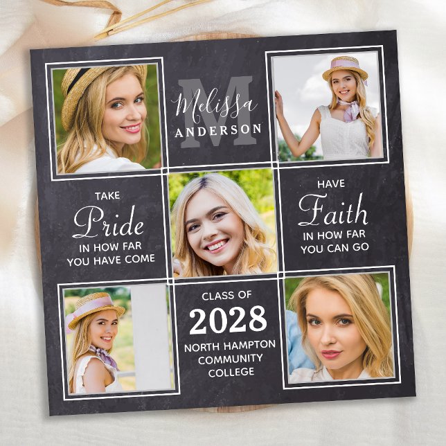 Anuncio Personalizado 5 Graduación de Collage de fotos (Subido por el creador)