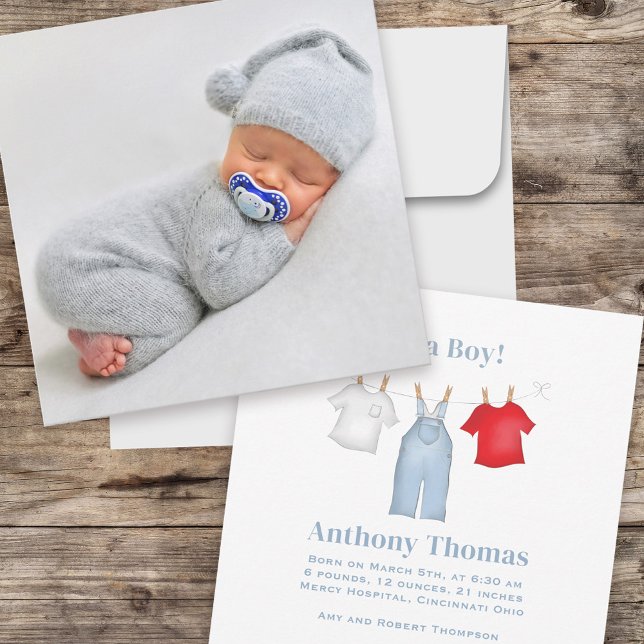 Anuncio Personalizado de acuarela de foto de Baby Boy Cute (Subido por el creador)