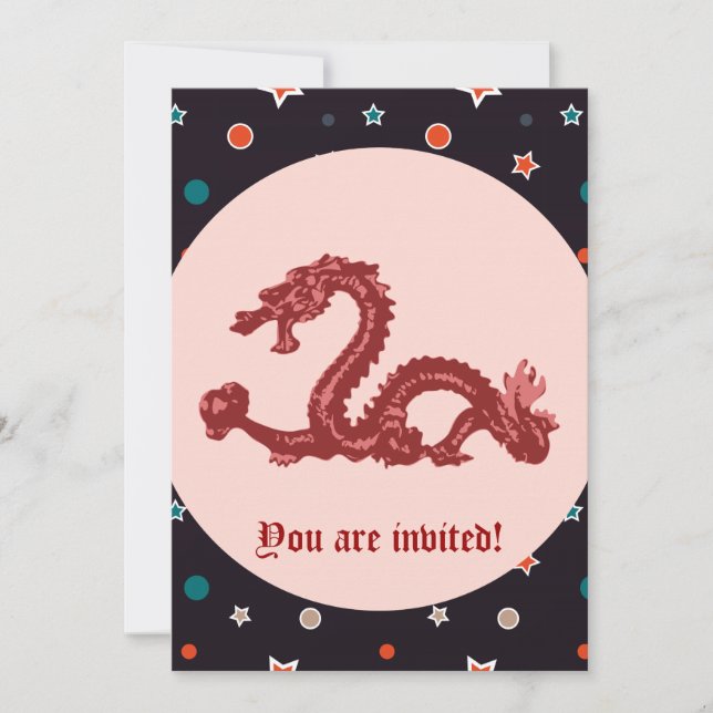 Anuncio Personalizado de Dragón (Anverso)