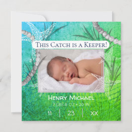 Anuncio Personalizado de Pescado para el Nuevo Beb