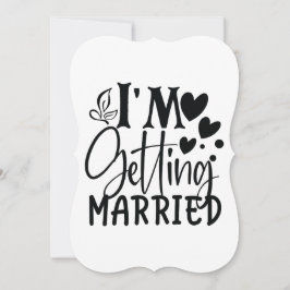 Anuncio Personalizado Me estoy casando