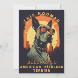 Anuncio Personalizado padre norteamericano sin pelo y terr