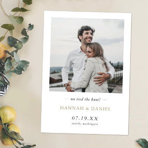 Anuncio Personalizado simple y moderno Boda de fotografía
