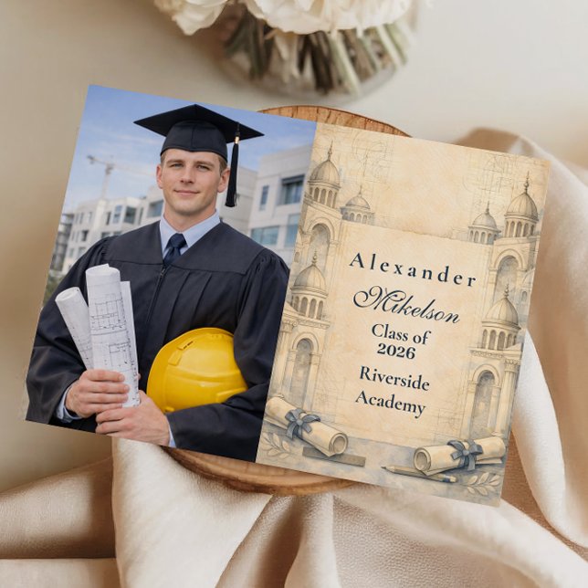 Anuncio Photo Architecture Drafting Tools Graduation (Subido por el creador)