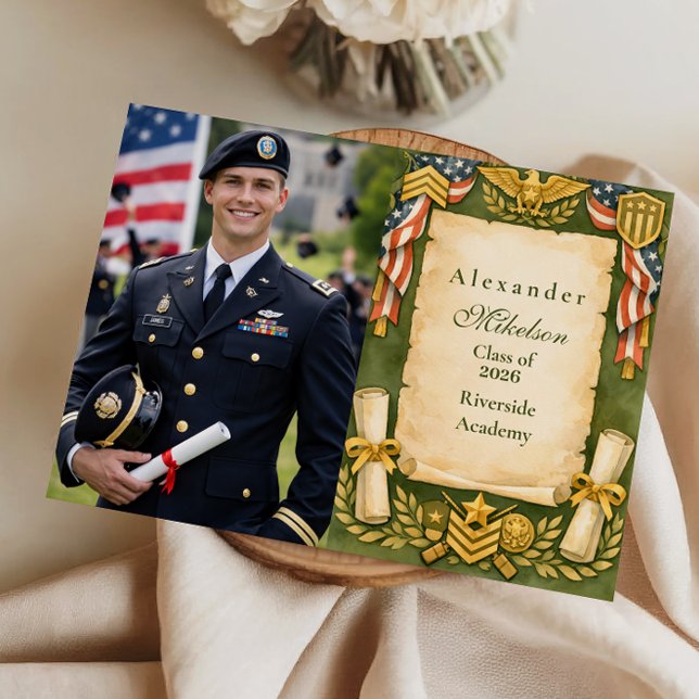 Anuncio Photo Patriotic Military Graduation Party (Subido por el creador)