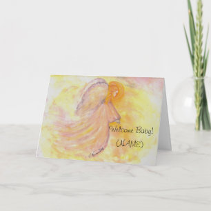 Anuncio Pintura rosada del ángel de la niña