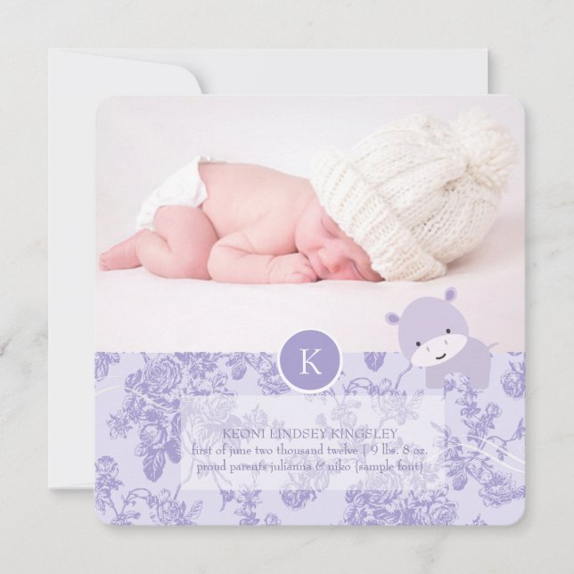 Anuncio PixDezines hippo morado + toile (Anverso)