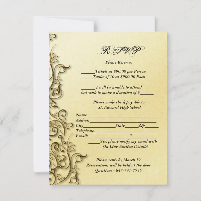 Anuncio PixDezines Rústicos Ornamentales De Oro (Anverso)