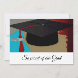 Anuncio Plano de placa de Mortero de Graduación Gráfica Mo