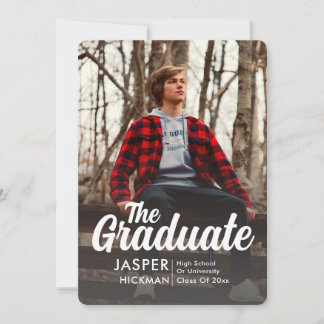 Anuncio Plata de sobreimpresión de guión de moda | Graduac