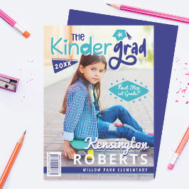 Anuncio Portada de la revista Kinder Grad Fun Kindergarten