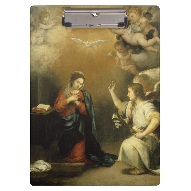 Anuncio, portapapeles Bella Artes (Anverso)