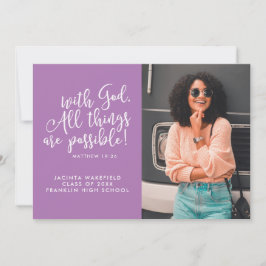 Anuncio Posible con la graduación de la foto de la Escritu