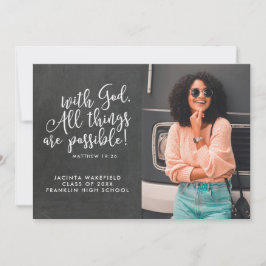 Anuncio Posible con la graduación de la foto de la Escritu