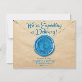 Anuncio Pregnancy Flat Announcement Card