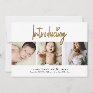 Anuncio Presentación de fotos de Personalizados de Baby Go