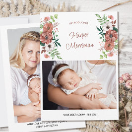 Anuncio Presentando 2 foto Nacimiento de flores de otoño