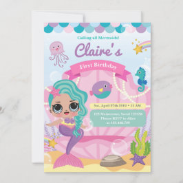 Anuncio Primer cumpleaños de Sirena