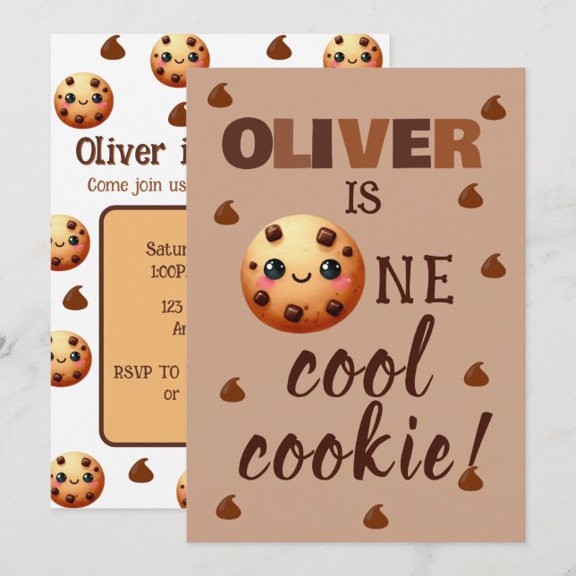 Anuncio Primer cumpleaños de una cookie de Guay (Anverso / Reverso)
