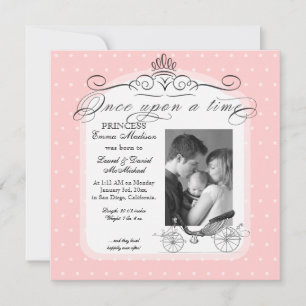 Anuncio Princesa Carriage Polka Dot Swirl Foto Bebé