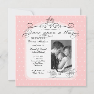 Anuncio Princesa Carriage Polka Dot Swirl Foto Bebé