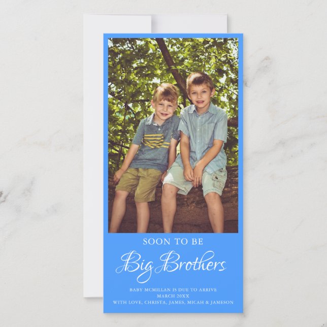 Anuncio Pronto será el embarazo de Gran Hermano (Anverso)