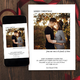 Anuncio Pronto será familia de tres embarazos fotográficos