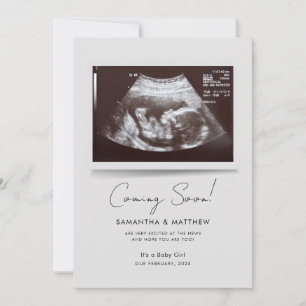 Anuncio Próximamente Foto Escaneo del bebé Embarazo