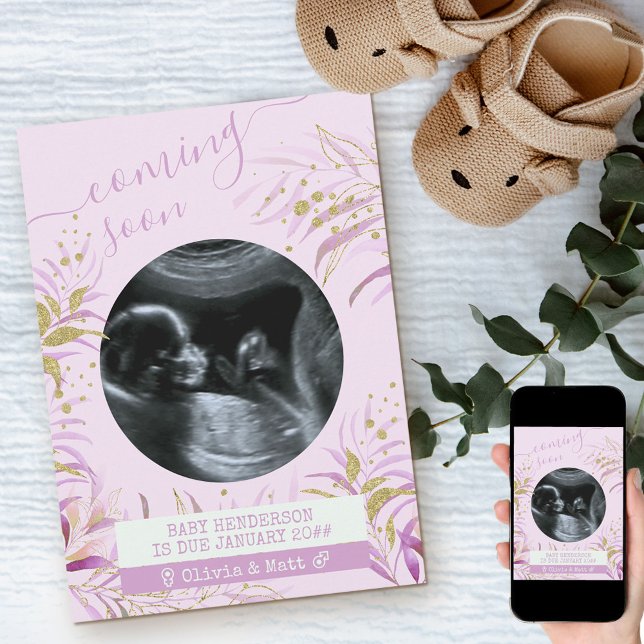 Anuncio Próximamente Ultrasonido Foto Foliage de Oro Rosa (Subido por el creador)