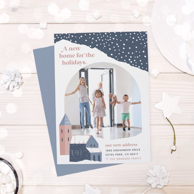 Anuncio Pueblo Snowy | Desplazamiento por vacaciones fotog (Subido por el creador)