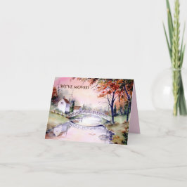 Anuncio Puente Arqueado Nuevo Hogar Que Hemos Movido Invit