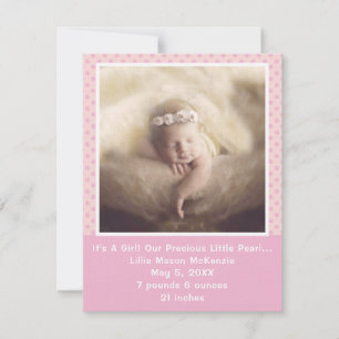 Anuncio Punto Polka Rosa Precious Pearl Girl