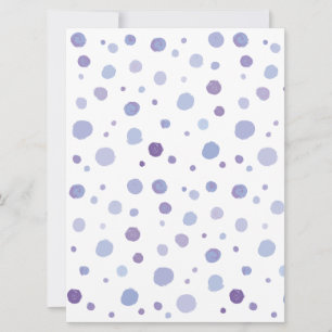 Anuncio puntos de polka pintados a mano