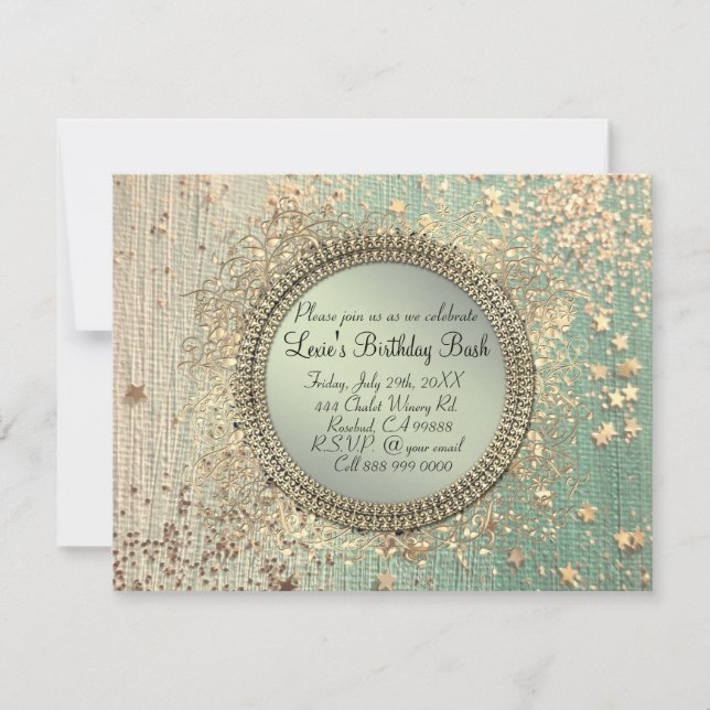 Anuncio Purpurinoso de la confianza en el Verde azulado ve (Anverso)