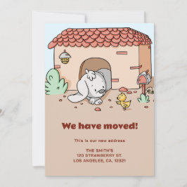 Anuncio Qué lindo hemos movido la casa de perros