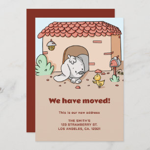 Anuncio Qué lindo hemos movido la casa de perros