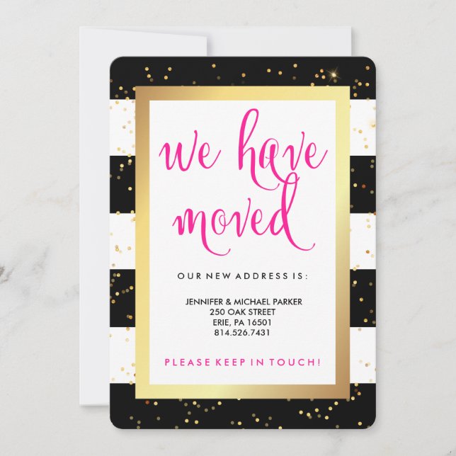 Anuncio Rayas en blanco y negro y cambio de dirección en o (Anverso)