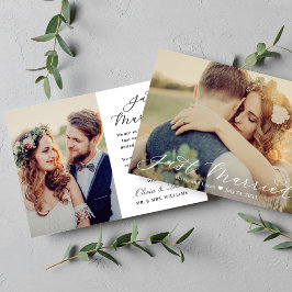 Anuncio Recién Casados Guion Foto Boda