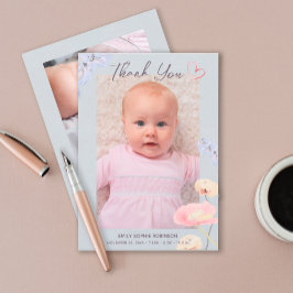 Anuncio Recién nacido Gracias por presentar el nacimiento 