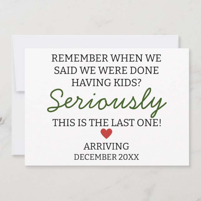 Anuncio Recuerda cuando dijimos que hemos terminado de ten (Anverso)