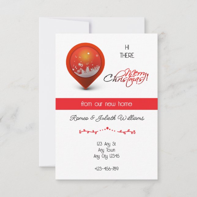 Anuncio Red Location New Home Announcement (Anverso)