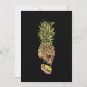 Anuncio Regalo de verano de piña de cráneo de Hawái